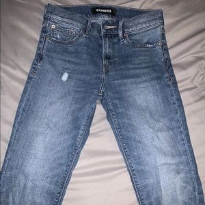 Express midrise jeans